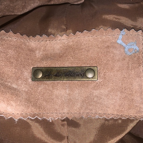 Y2K Vintage Tan Caramel Brown Genuine Leather Moto Jacket - Picture 4 of 13